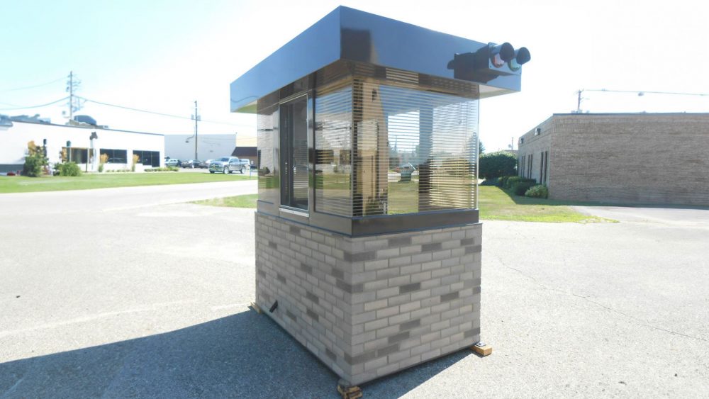 Security Control Booth Security Booth - Portable Security Booth, Prefab Security Booth ...